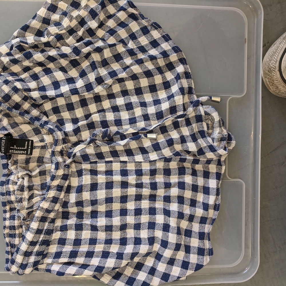 Forever 21 plaid shorts